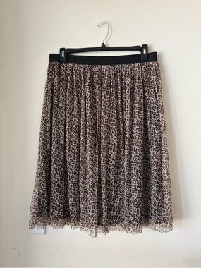 a new day Leopard-Print Skirt